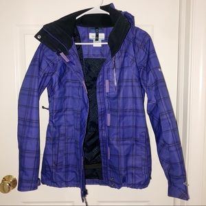 Columbia Ski / Snowboard Jacket Plaid